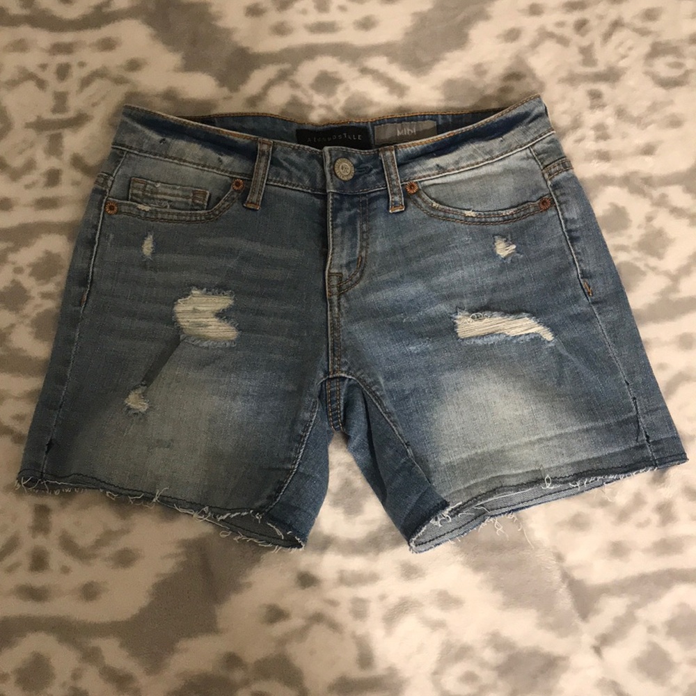 Aeropostale Midi denim shorts